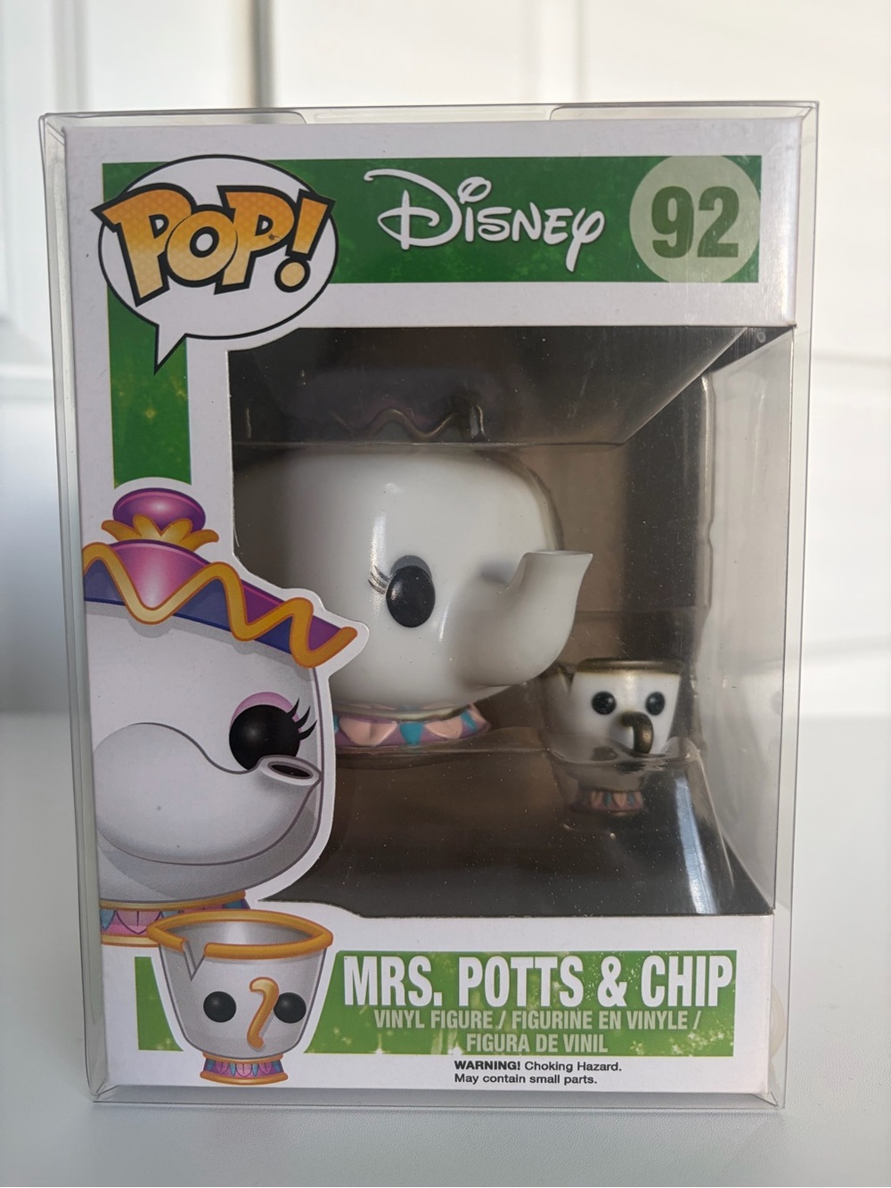 Funko Pop! Disney Mrs. Potts & Chip Vinyl Figure – #92